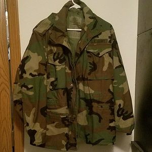 Army Woodland Camo Jacket